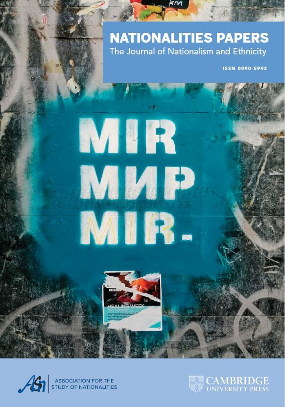 Image for the Tweet beginning: The first issue of @NationalitiesP